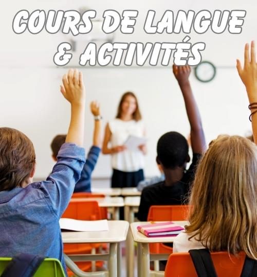 cours de langue et activites